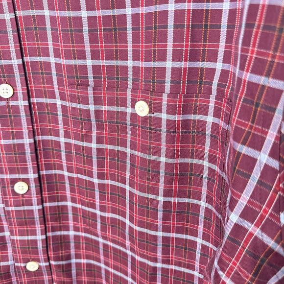 Orivs Men's XL Medium Weight Long Sleeve Plaid‎ Button-Down Shirt Outdoorsmen - Picture 2 of 7